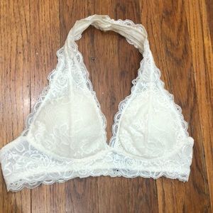 Halter Lace Bralette Small